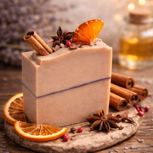 натуральное мыло время глинтвейна DUSHISTO мыло ручной работы с ароматом глинтвейна